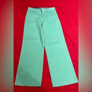 NWT Vineyard Vines Boys Size 10 Green Chino Pants